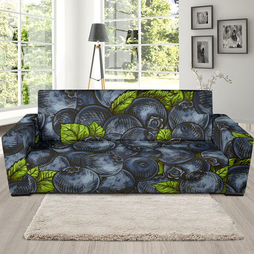 Blueberry Pattern Sofa Slipcover