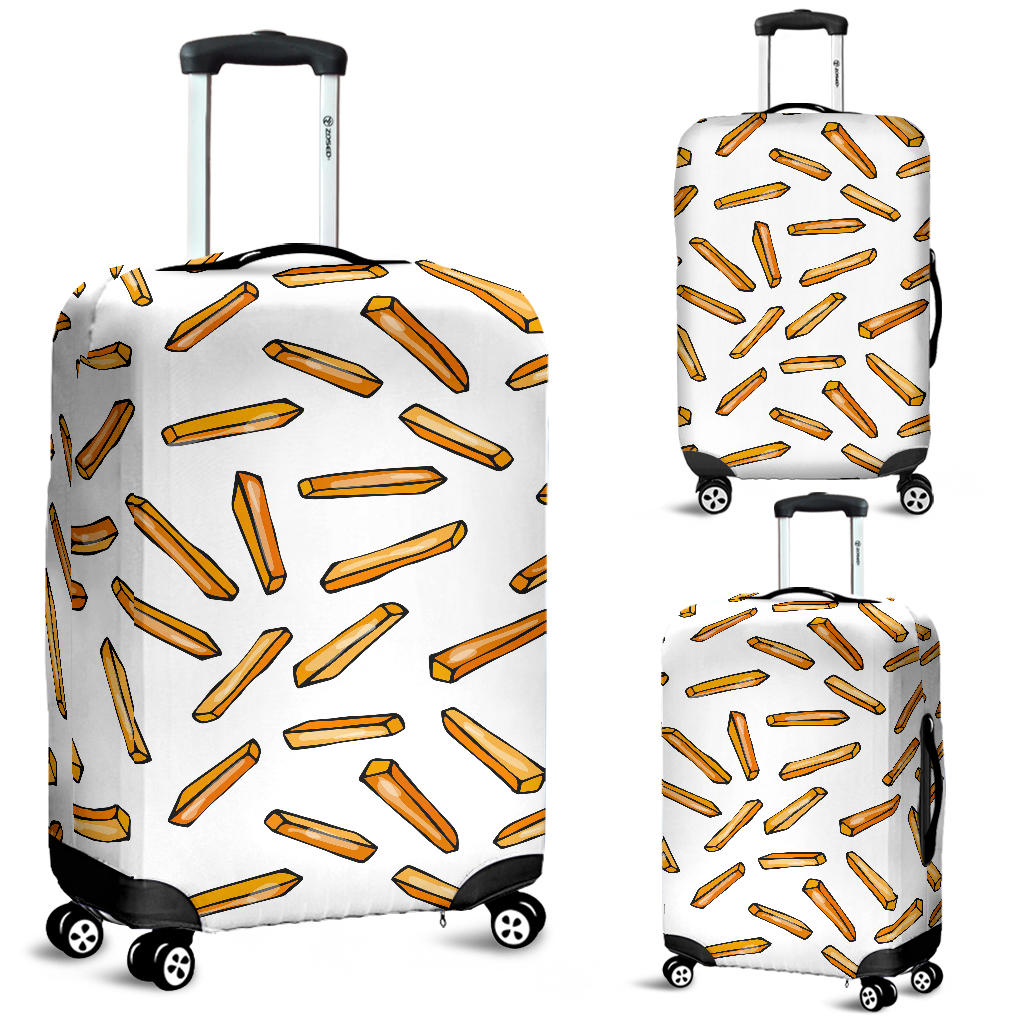 French Fries Potato Pattern Luggage Covers