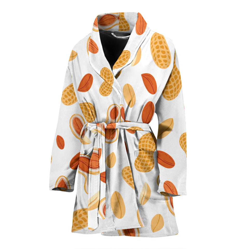 Peanuts Pattern Women'S Bathrobe