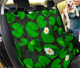 Frog Waterlily Pattern Dog Car Seat Covers