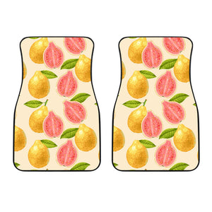 Beautiful Guava Pattern Front Car Mats