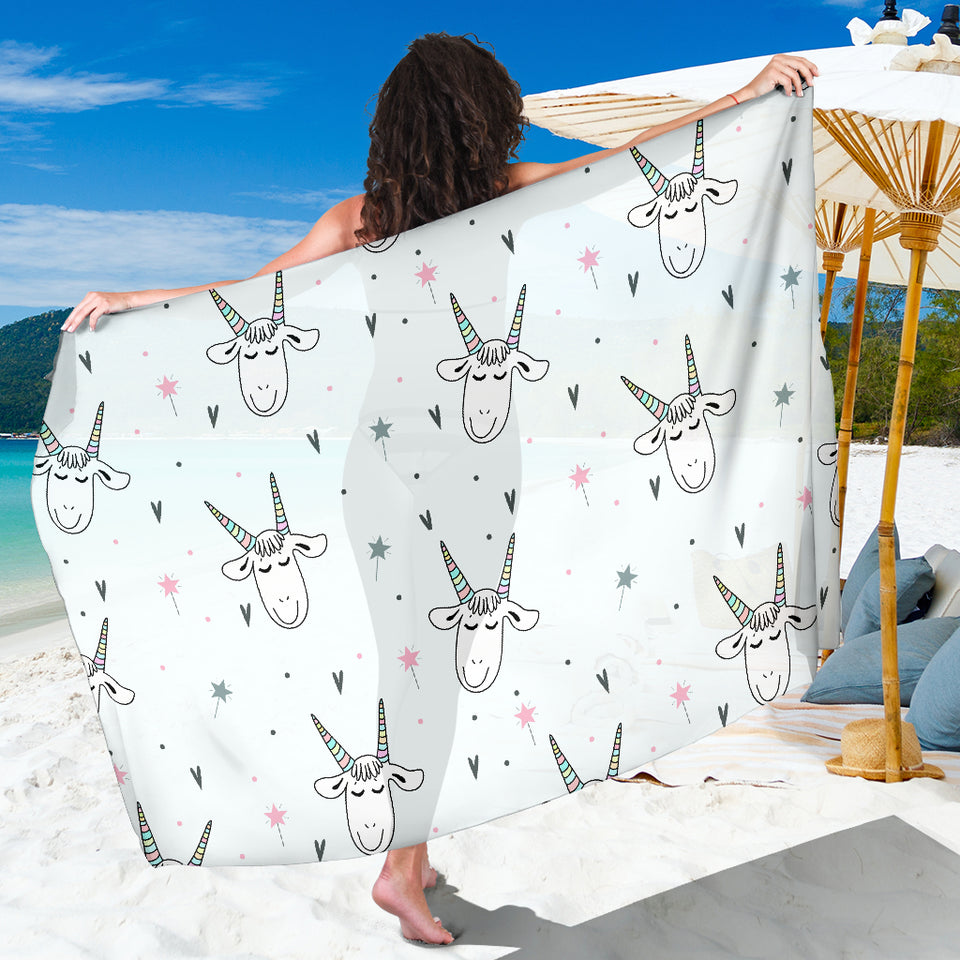 Cute Goat Design Pattern Sarong