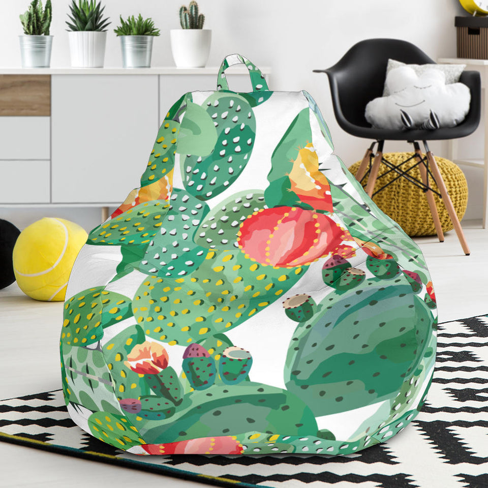 Cactus Design Pattern Copy Bean Bag Cover