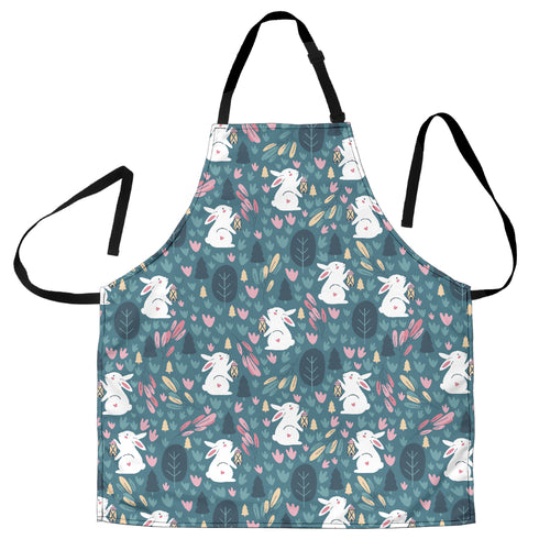 Cute Rabbit Pattern Adjustable Apron