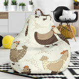 Cute Rooster Chicken Cock Bean Bag Cover