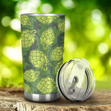 Hop Pattern Hop Cone Background Tumbler