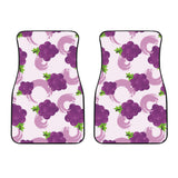 Cute Grape Pattern Front Car Mats
