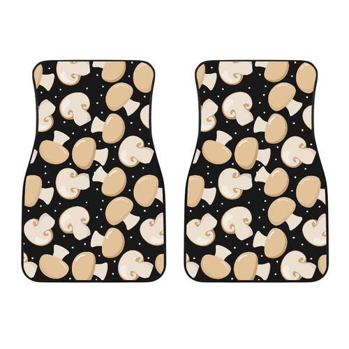 Champignon Mushroom Pattern Front Car Mats