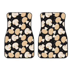 Champignon Mushroom Pattern Front Car Mats