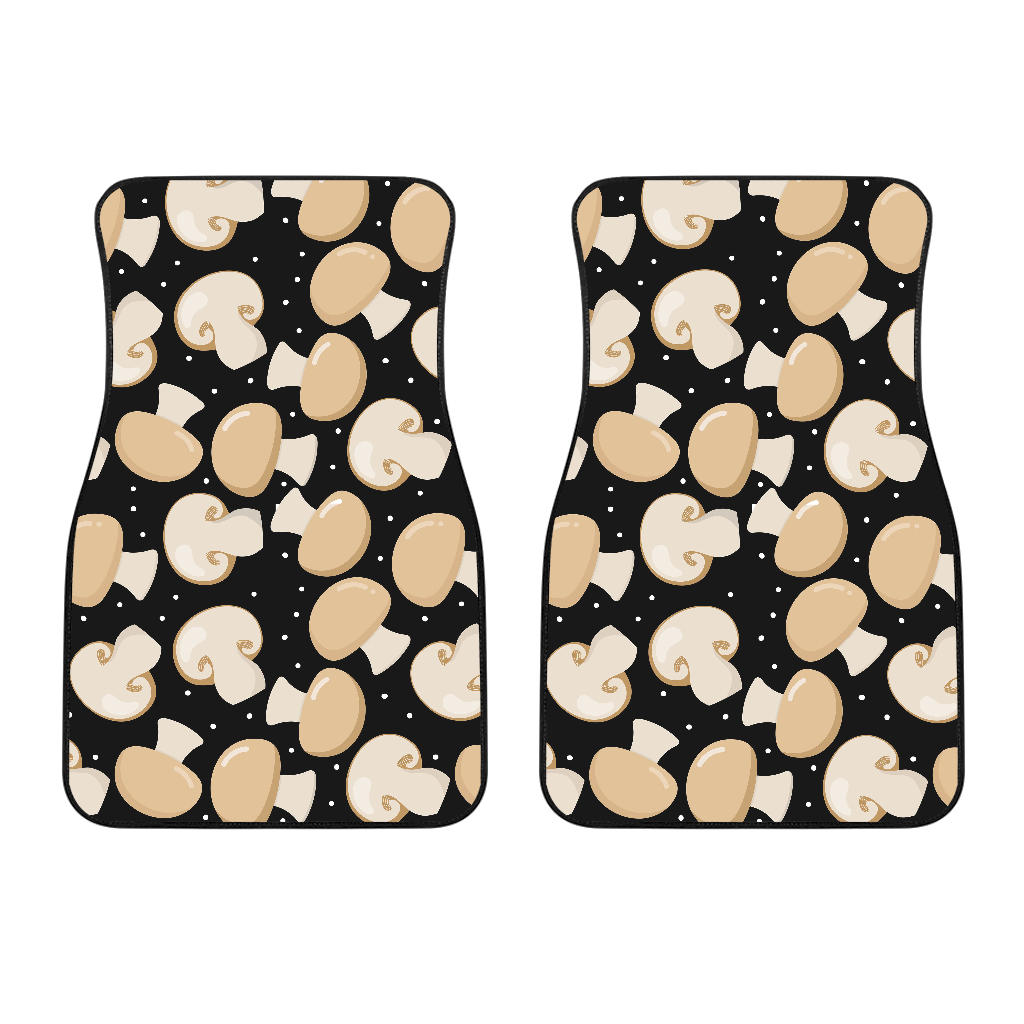 Champignon Mushroom Pattern Front Car Mats