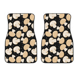 Champignon Mushroom Pattern Front Car Mats