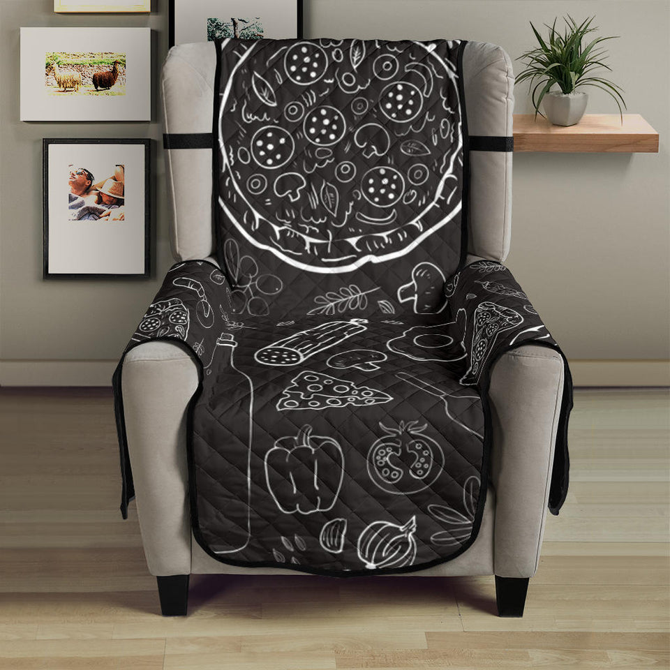 Pizza pattern  Chair Cover Protector