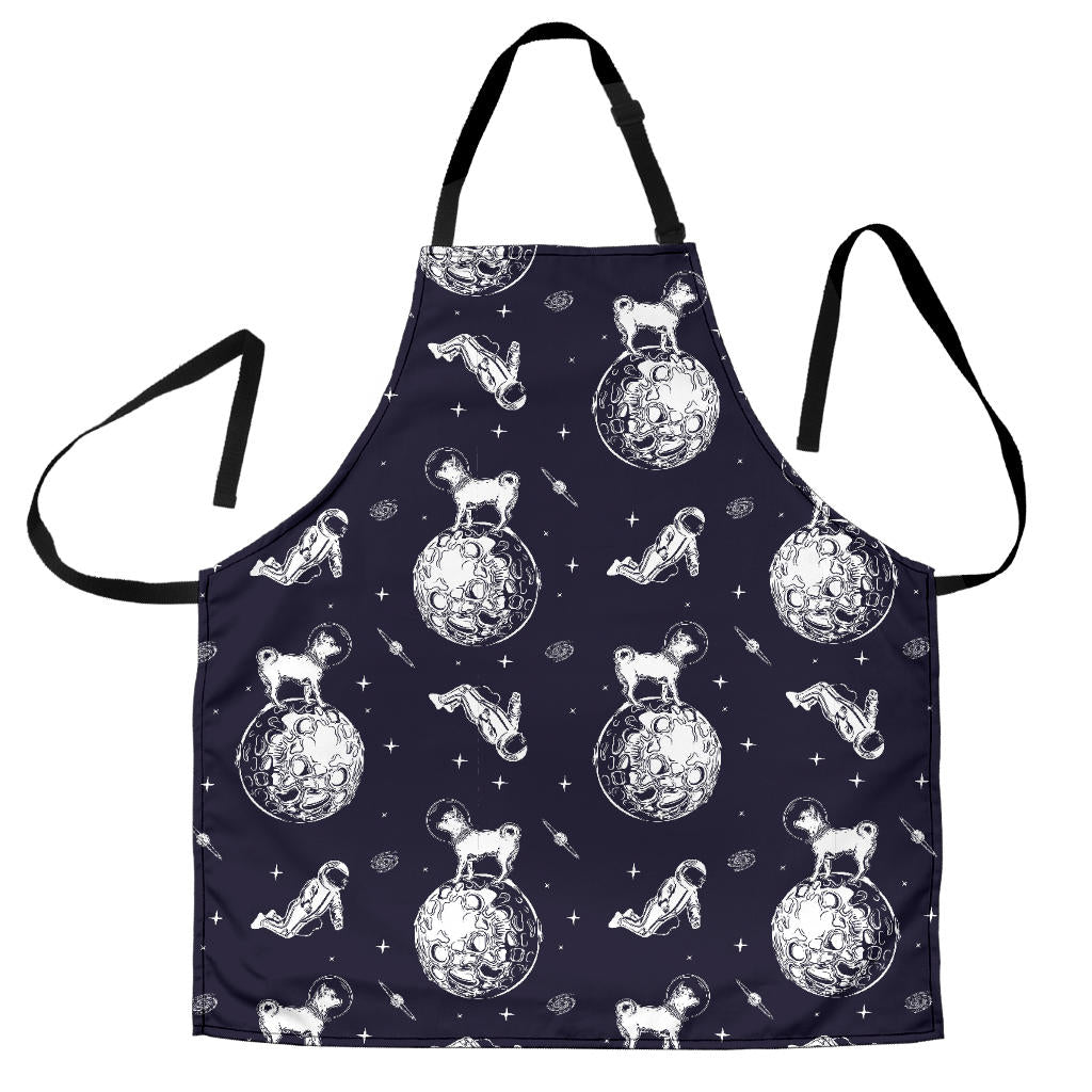 Chihuahua Space Helmet. Astronaut Pattern Adjustable Apron