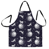 Chihuahua Space Helmet. Astronaut Pattern Adjustable Apron
