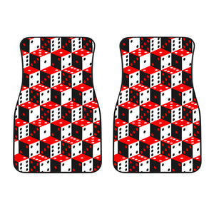 Dice Pattern Print Design 02 Front Car Mats