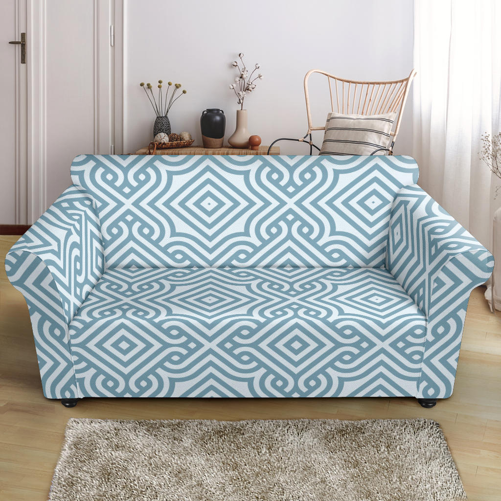 Arabic Pattern Loveseat Couch Slipcover