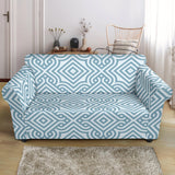 Arabic Pattern Loveseat Couch Slipcover