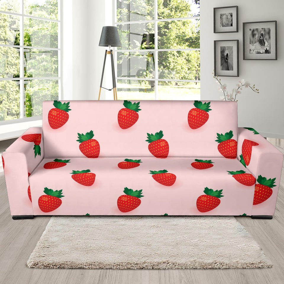 Strawberry Beautiful Pattern Sofa Slipcover