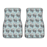 Lovely Sea Otter Pattern Front Car Mats