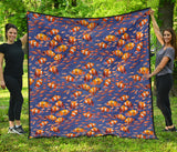 Clown Fish Pattern Print Design 04 Premium Quilt