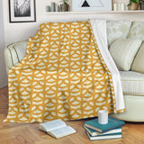 Pretzels Pattern Print Design 01 Premium Blanket