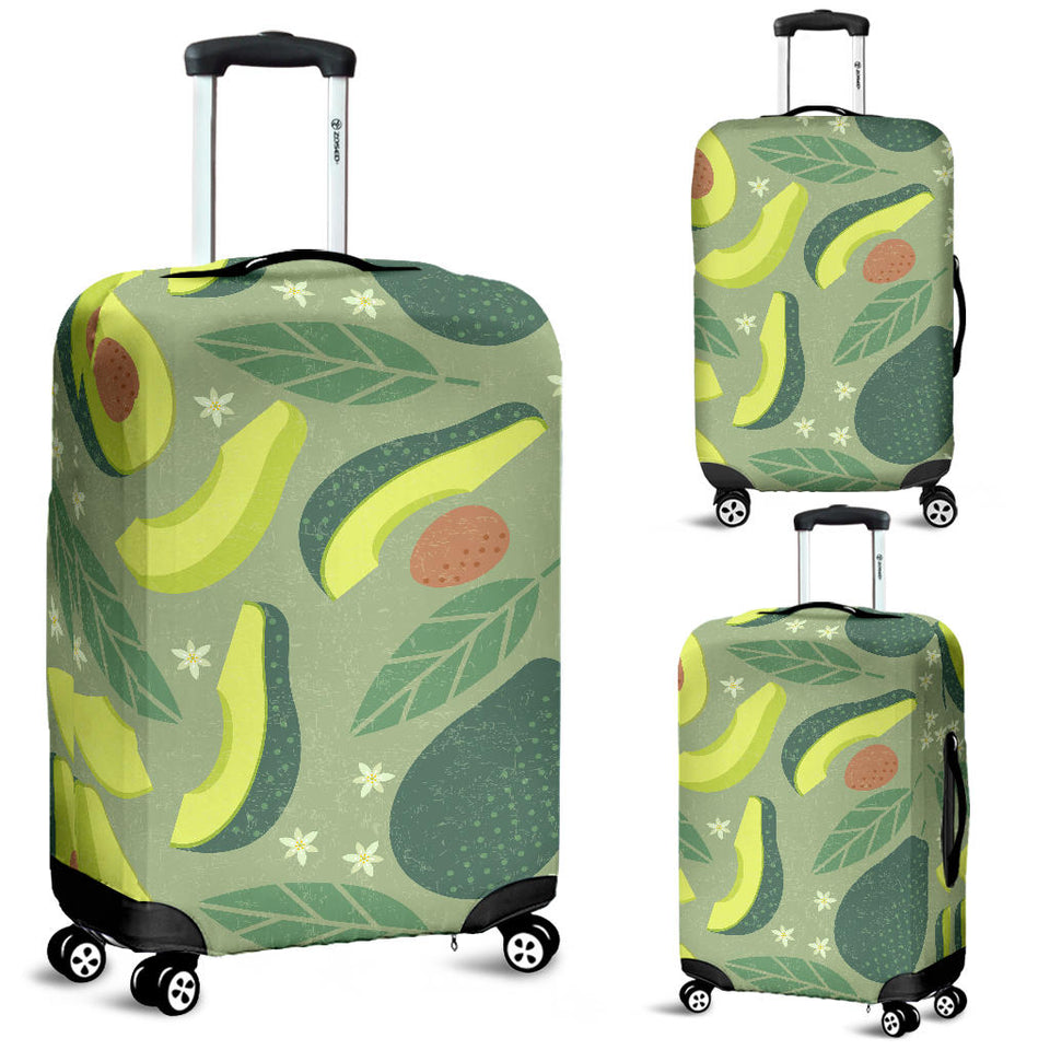 Avocado Pattern Luggage Covers