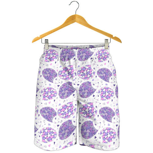 Hedgehog Pattern Print Design 05 Men Shorts