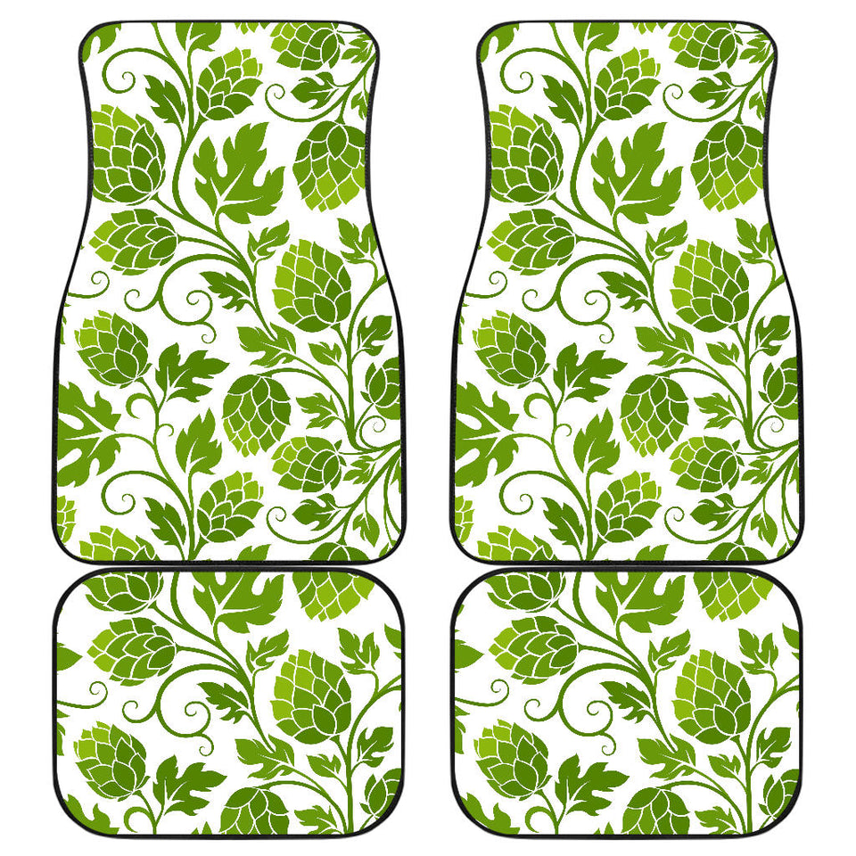 Hop Design Pattern Front And Back Car Mats