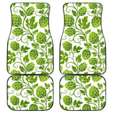 Hop Design Pattern Front And Back Car Mats