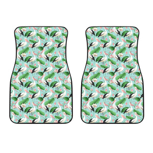 Pelican Pattern Print Design 01 Front Car Mats