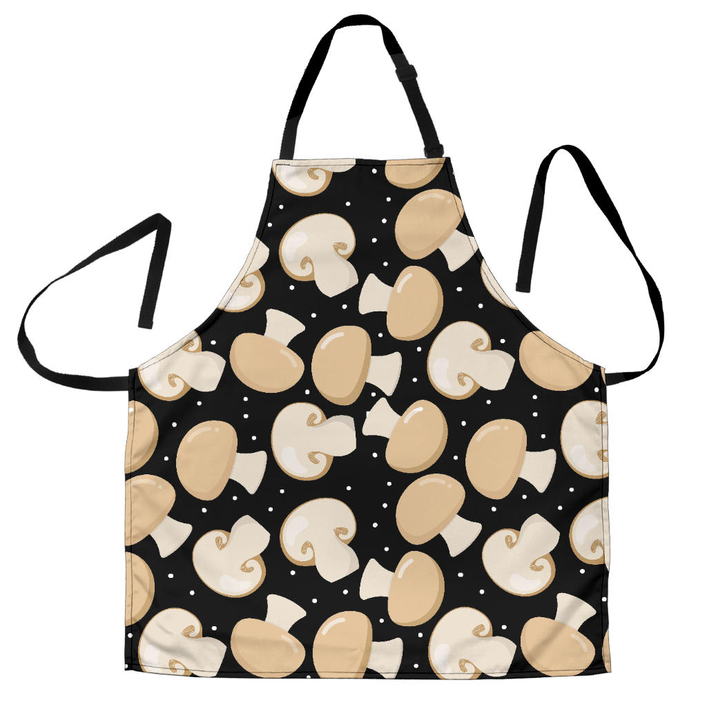 Champignon Mushroom Pattern Adjustable Apron