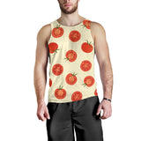 Tomato dot background Men Tank Top