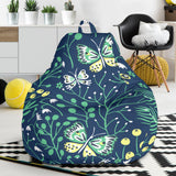 Butterfly Leaves Pattern Bean Bag Cover