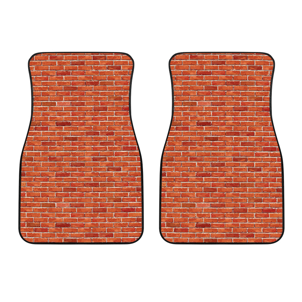 Brick Printed Pattern Print Design 03 Front Car Mats