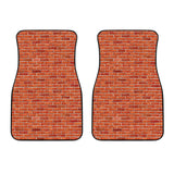 Brick Printed Pattern Print Design 03 Front Car Mats