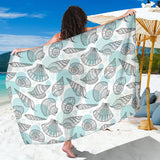 Shell Polynesian Tribal  Sarong