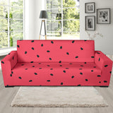 Watermelon Texture Background Sofa Slipcover