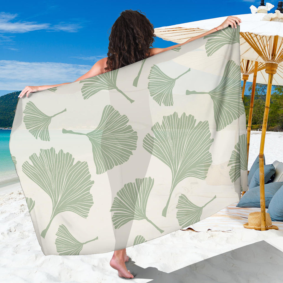 Ginkgo Leaves Pattern Sarong