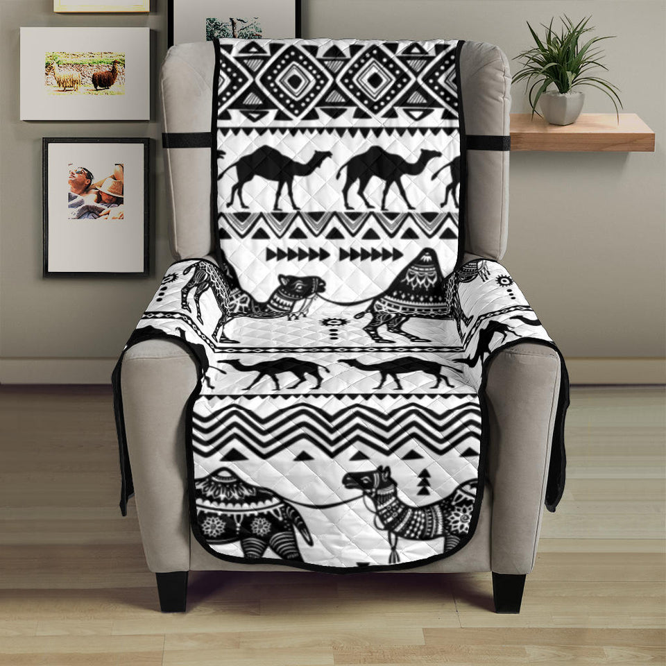 Camel polynesian tribal pattern Chair Cover Protector