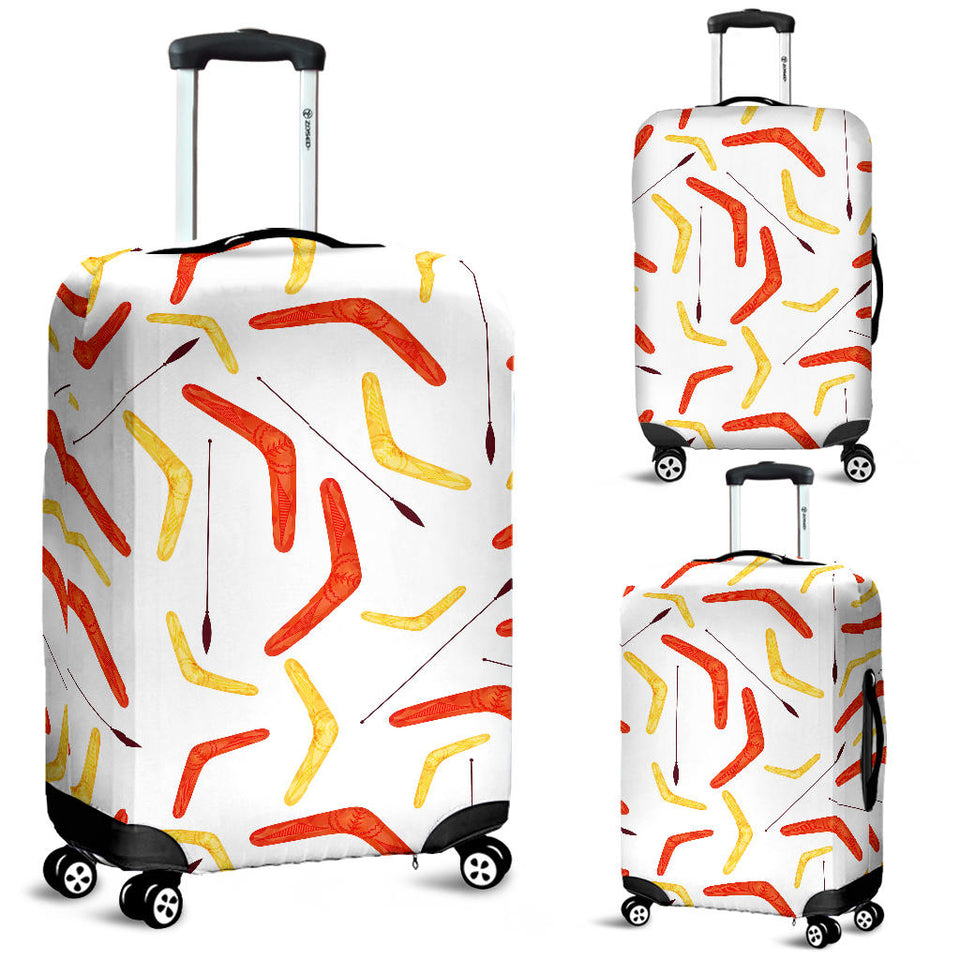 Waterclor Boomerang Australian Aboriginal Ornament Luggage Covers