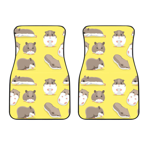 Cute Hamster Pattern Front Car Mats