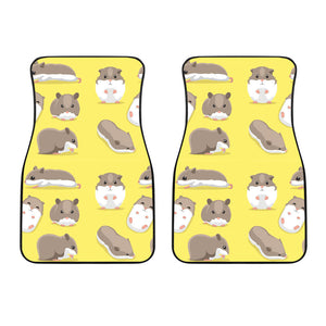 Cute Hamster Pattern Front Car Mats