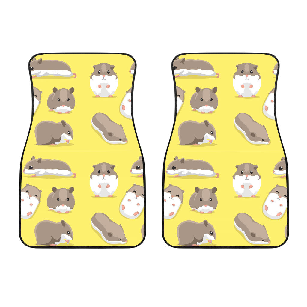 Cute Hamster Pattern Front Car Mats