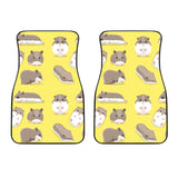Cute Hamster Pattern Front Car Mats