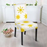 Sun Pattern Dining Chair Slipcover