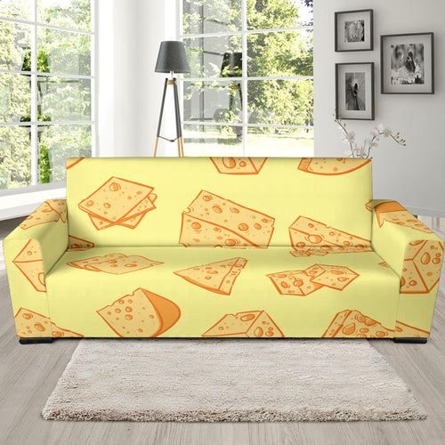 Cheese Design Pattern Sofa Slipcover