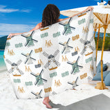 Windmill Pattern Sarong