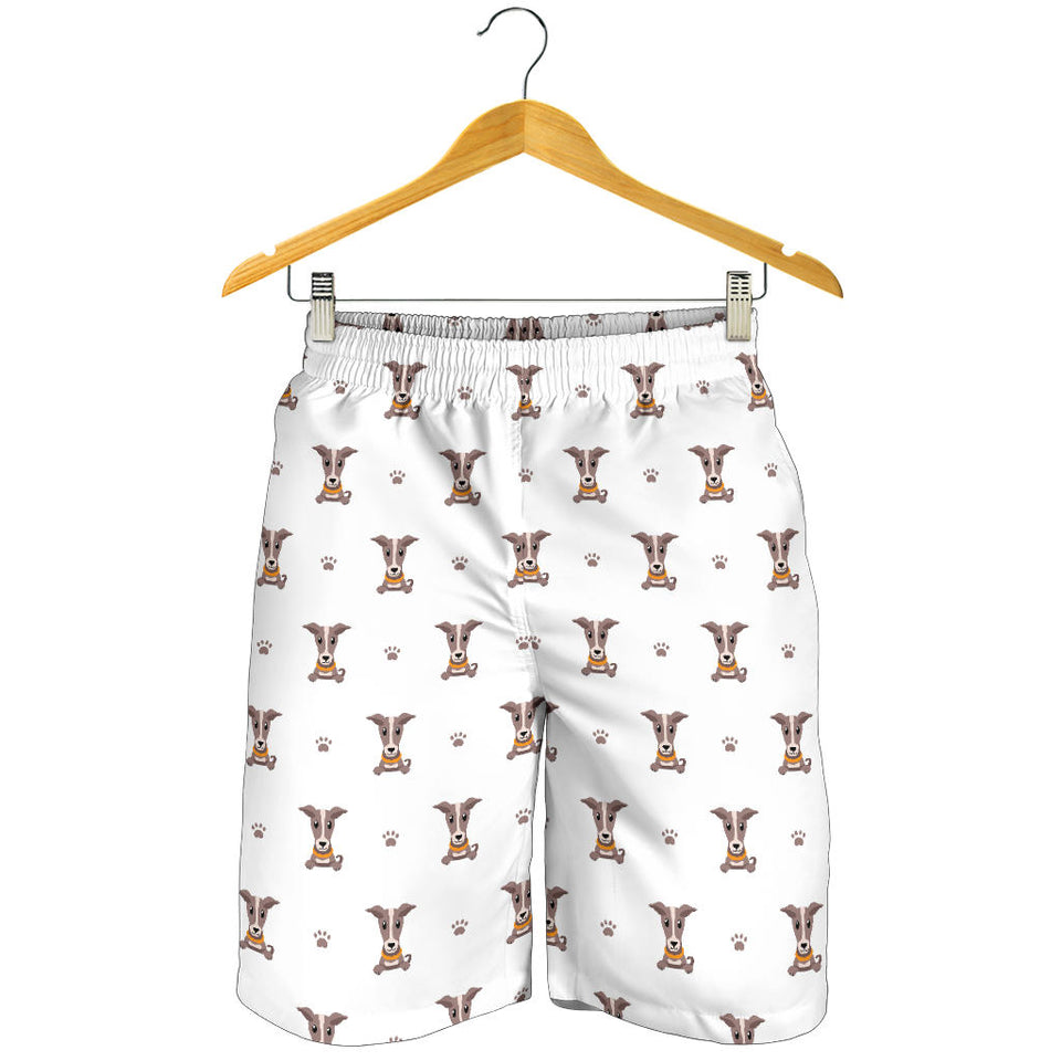 Greyhound Pattern Print Design 05 Men Shorts