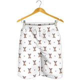 Greyhound Pattern Print Design 05 Men Shorts