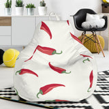 Chili Peppers Pattern Bean Bag Cover